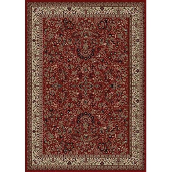 Concord Global Trading Concord Global 20905 5 ft. 3 in. x 7 ft. 7 in. Persian Classics Sarouk - Red 20905